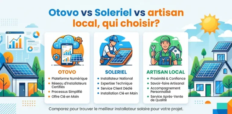 Comparatif installateur solaire