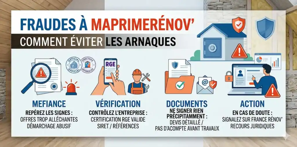 Fraudes à MaPrimeRénov' : comment éviter les arnaques