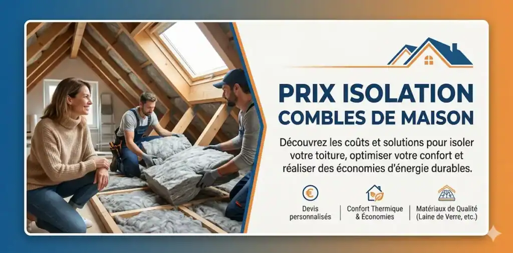 Prix isolation combles de maison
