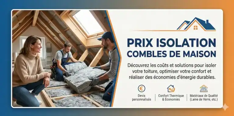 Prix isolation combles de maison