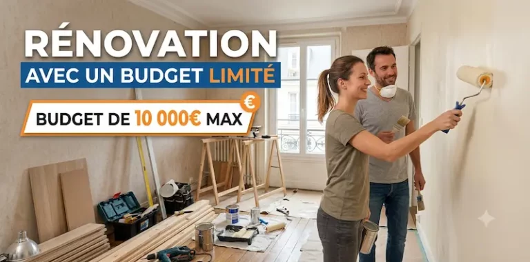 Rénovation avec un budget de 10 000€ max