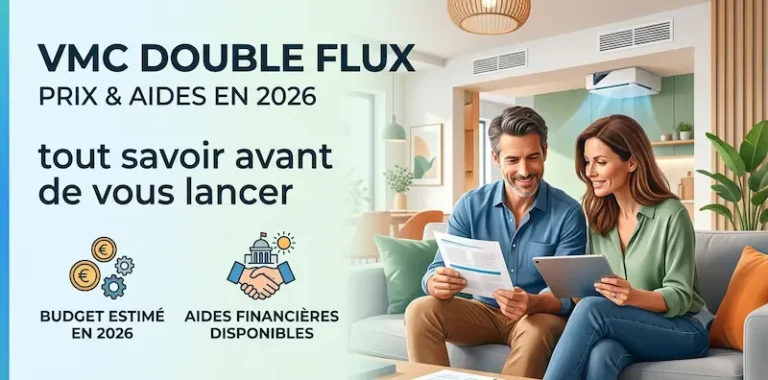 VMC double flux prix et aide en 2026