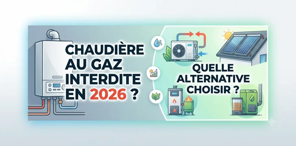 Chaudière au gaz interdite en 2026