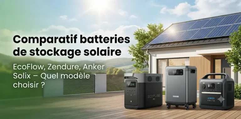 Comparatif batteries de stockage solaire