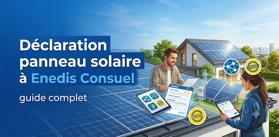 Déclaration panneau solaire à Enedis Consuel
