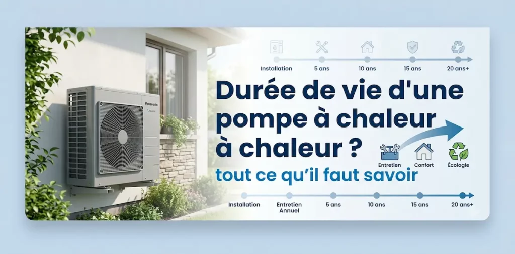 Durée de vie d'une pompe à chaleur