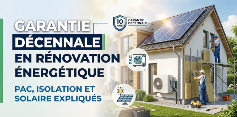 Garantie décennale en rénovation énergétique