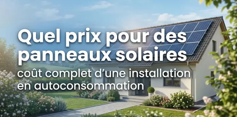 Quel prix pour des panneaux solaires