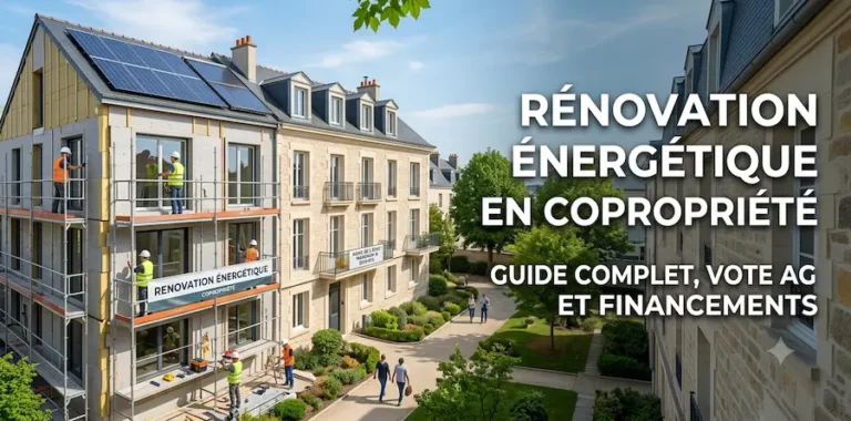 Rénovation énergétique en copropriété