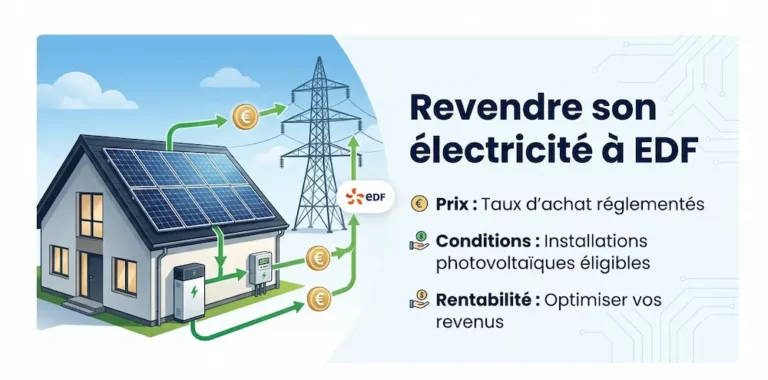Revendre son électricité à EDF