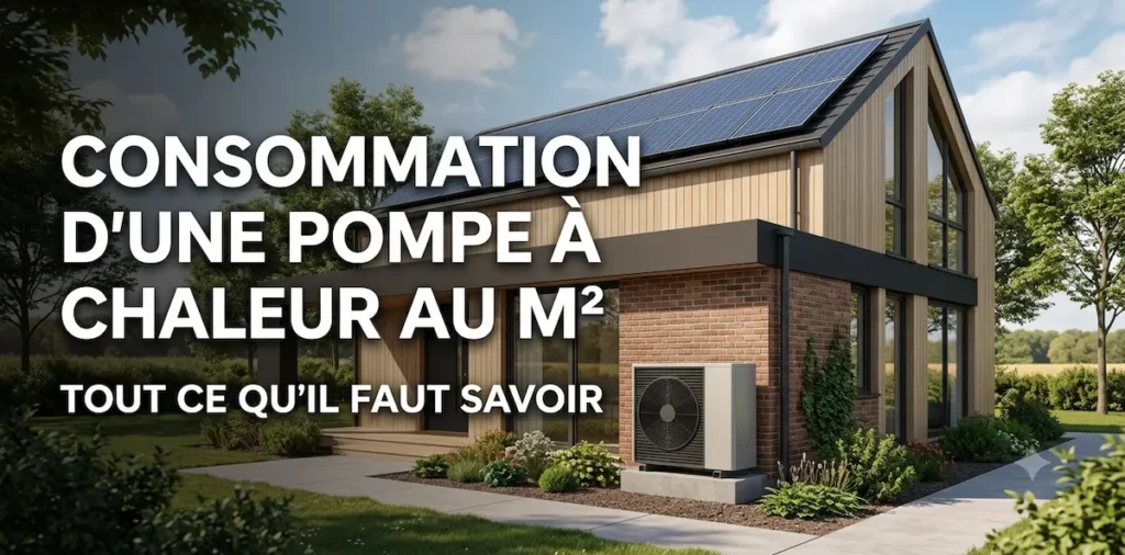 consommation d'une pompe à chaleur au m²